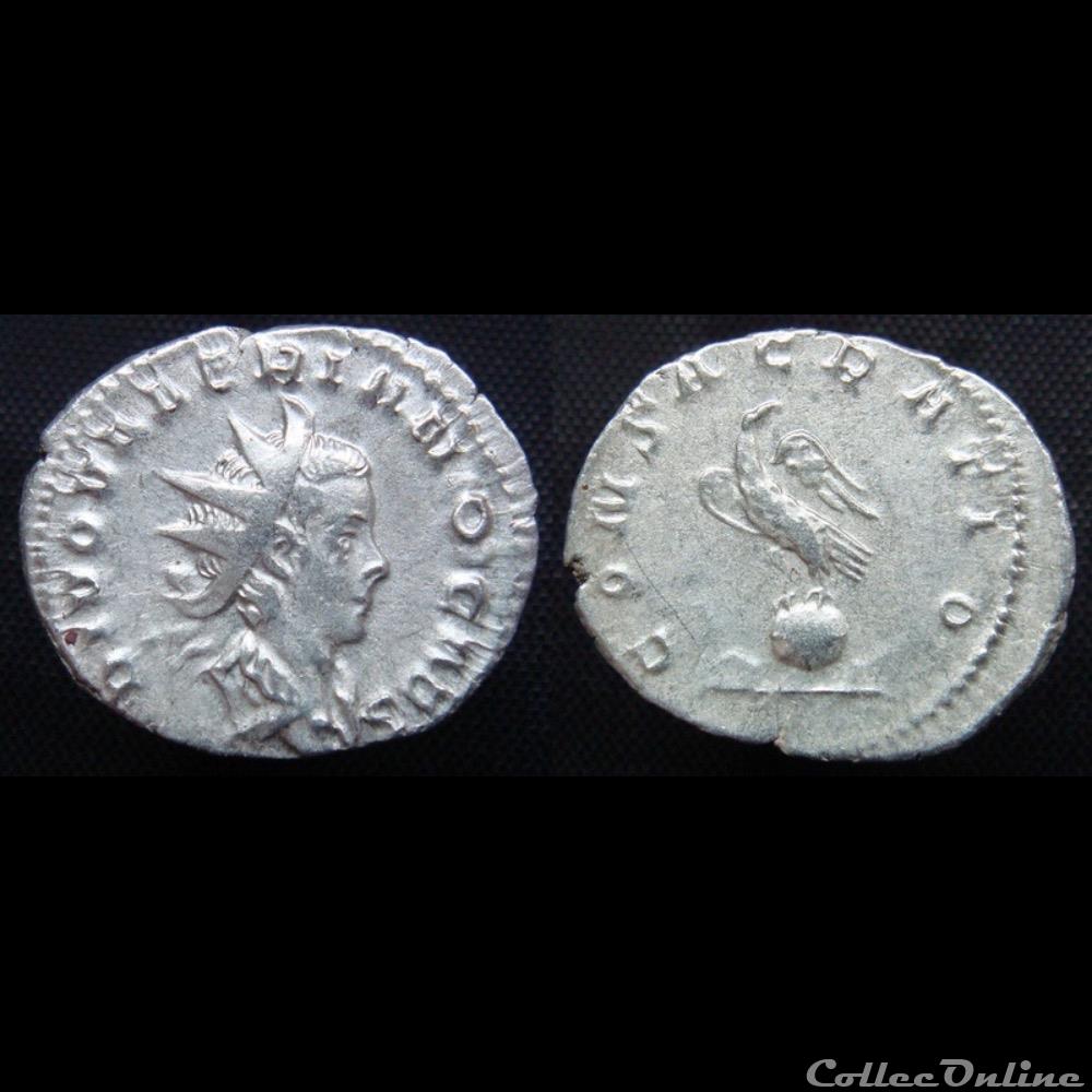 Divus Valerianvs II monnaie antique romaine divus valerianvs ii