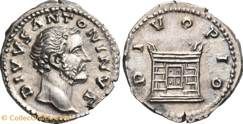 monnaies antiques romaines imperiales et republicaines divus antoninus