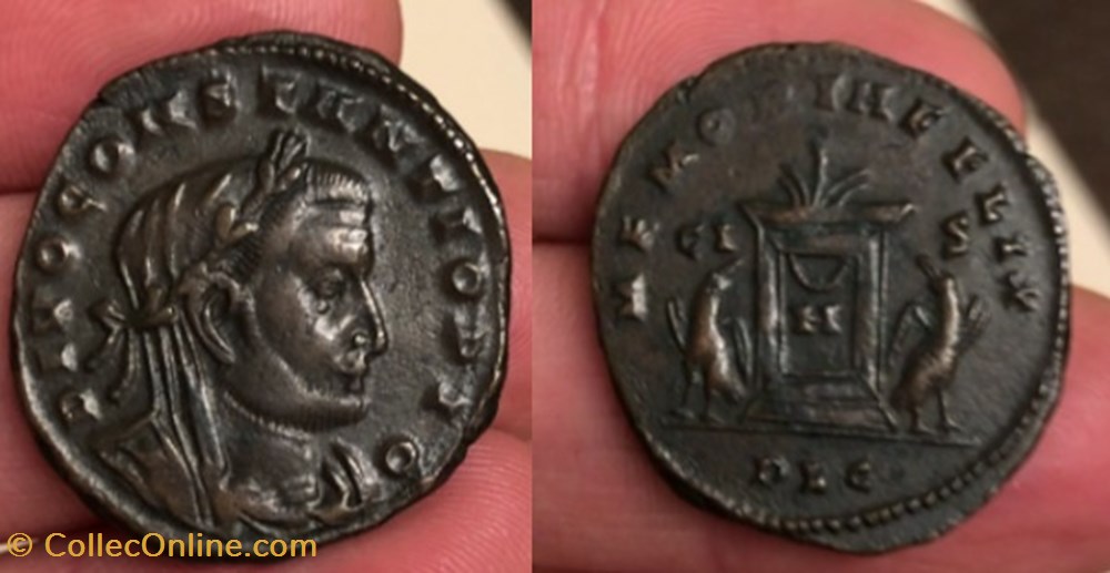 Divus Constantius monnaies antiques romaines imperiales et republicaines divus constantius