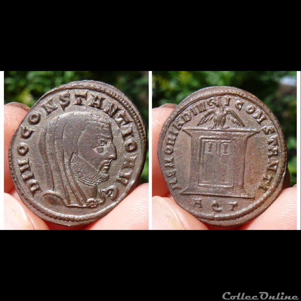 Divus Constantius I monnaies antiques romaines imperiales et republicaines divus constantius i