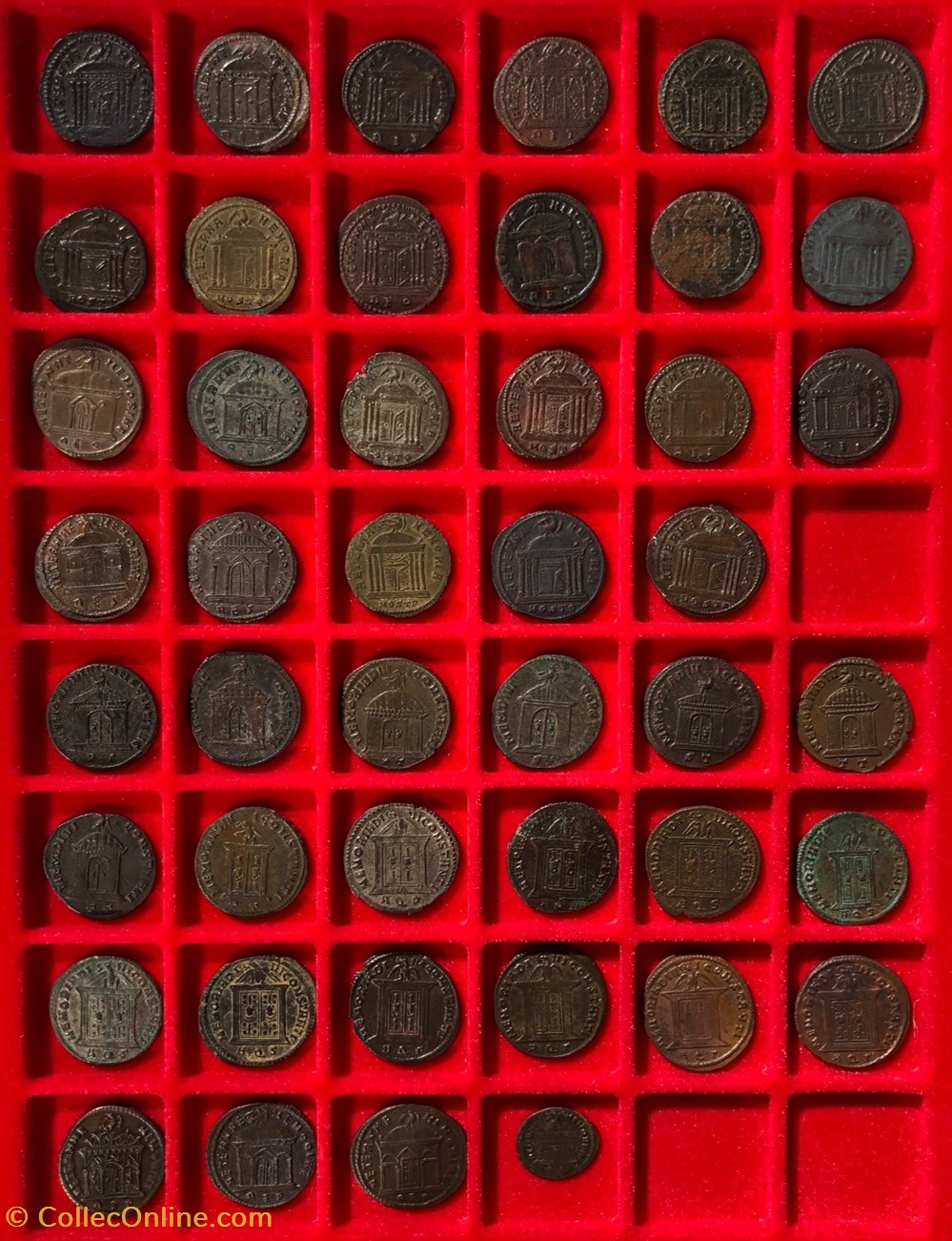 Deified Tetrarchs - Maxentian issues monnaies antiques autres deified tetrarchs maxentian issues