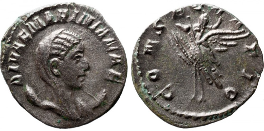 monnaies antiques romaines imperiales et republicaines diva mariniana