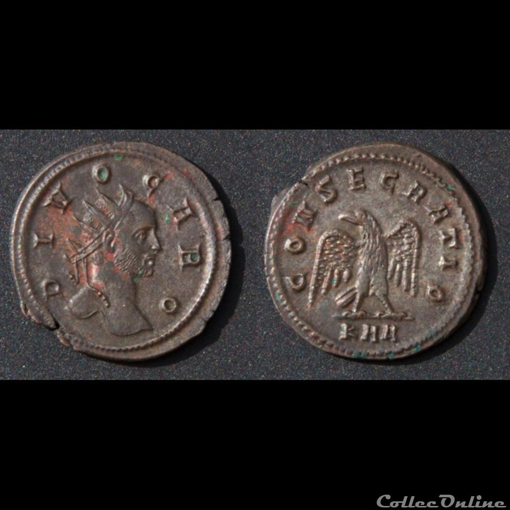 Divus Carus monnaie antique romaine divus carus