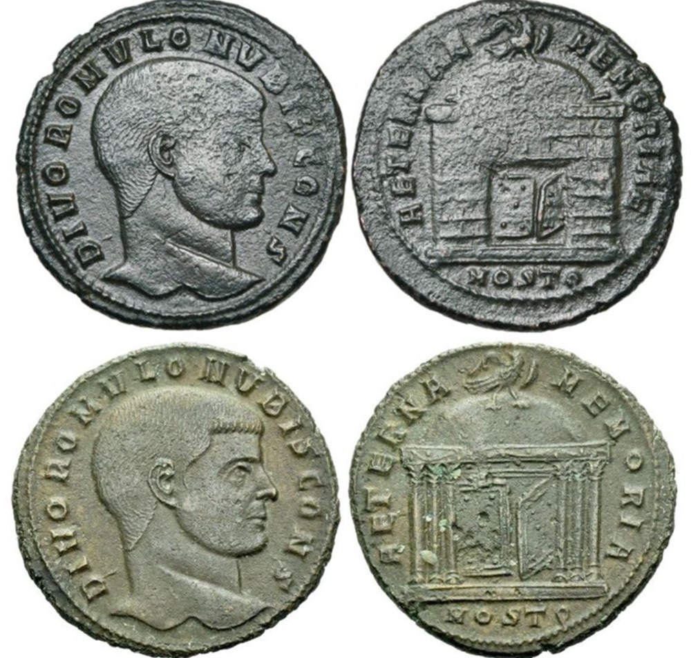 monnaies antiques a romaines imperiales et republicaines divus romulus