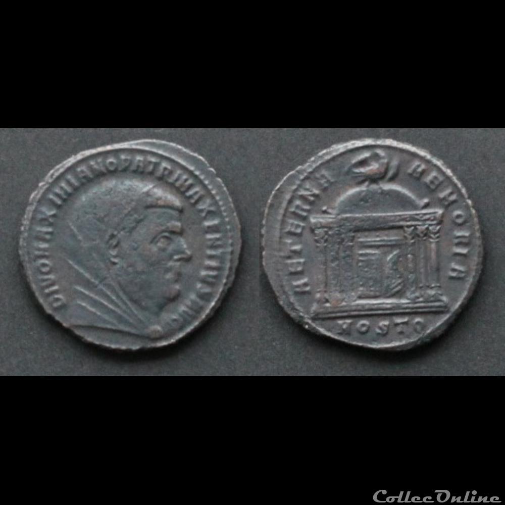Divus Maximianus monnaies antiques romaines imperiales et republicaines divus maximianus