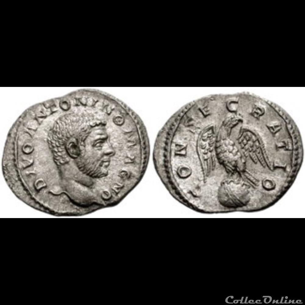 Divus Caracalla monnaies antiques romaines imperiales et republicaines divus caracalla
