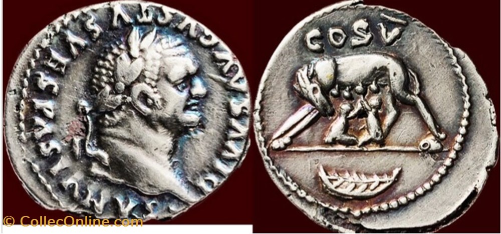 monnaies antiques romaines imperiales et republicaines vespasian