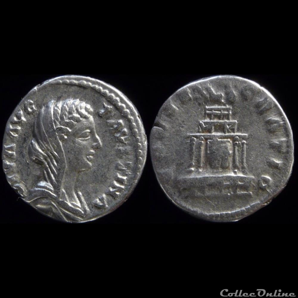Diva Favstina II monnaies antiques romaines imperiales et republicaines diva favstina ii