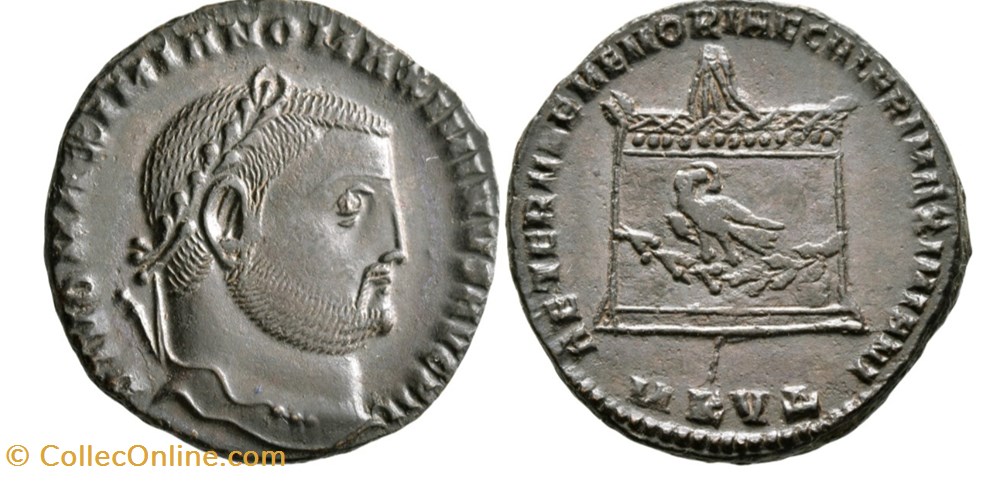Divus Galerius monnaies antiques romaines imperiales et republicaines divus galerius