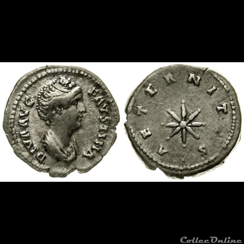 monnaies antiques romaines imperiales et republicaines diva favstina i
