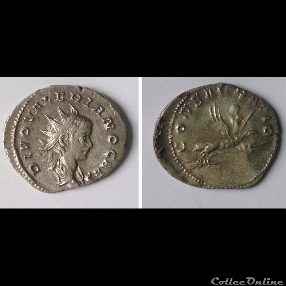 monnaies antiques romaines imperiales et republicaines divus valerianvs ii