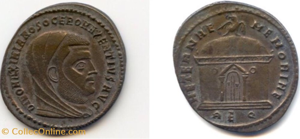 Divus Galerius monnaies antiques romaines imperiales et republicaines divus galerius