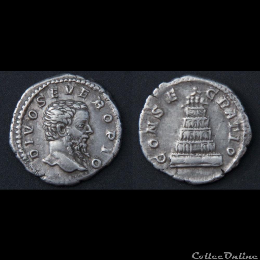 monnaies antiques a romaines imperiales et republicaines divus septimius