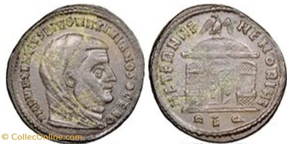 Divus Galerius monnaies antiques romaines imperiales et republicaines divus galerius