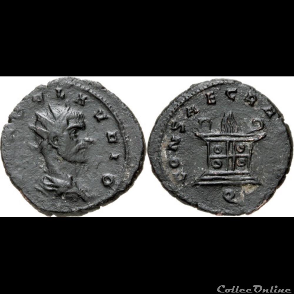 Divvs Clavdivs II monnaie antique romaine divvs clavdivs ii