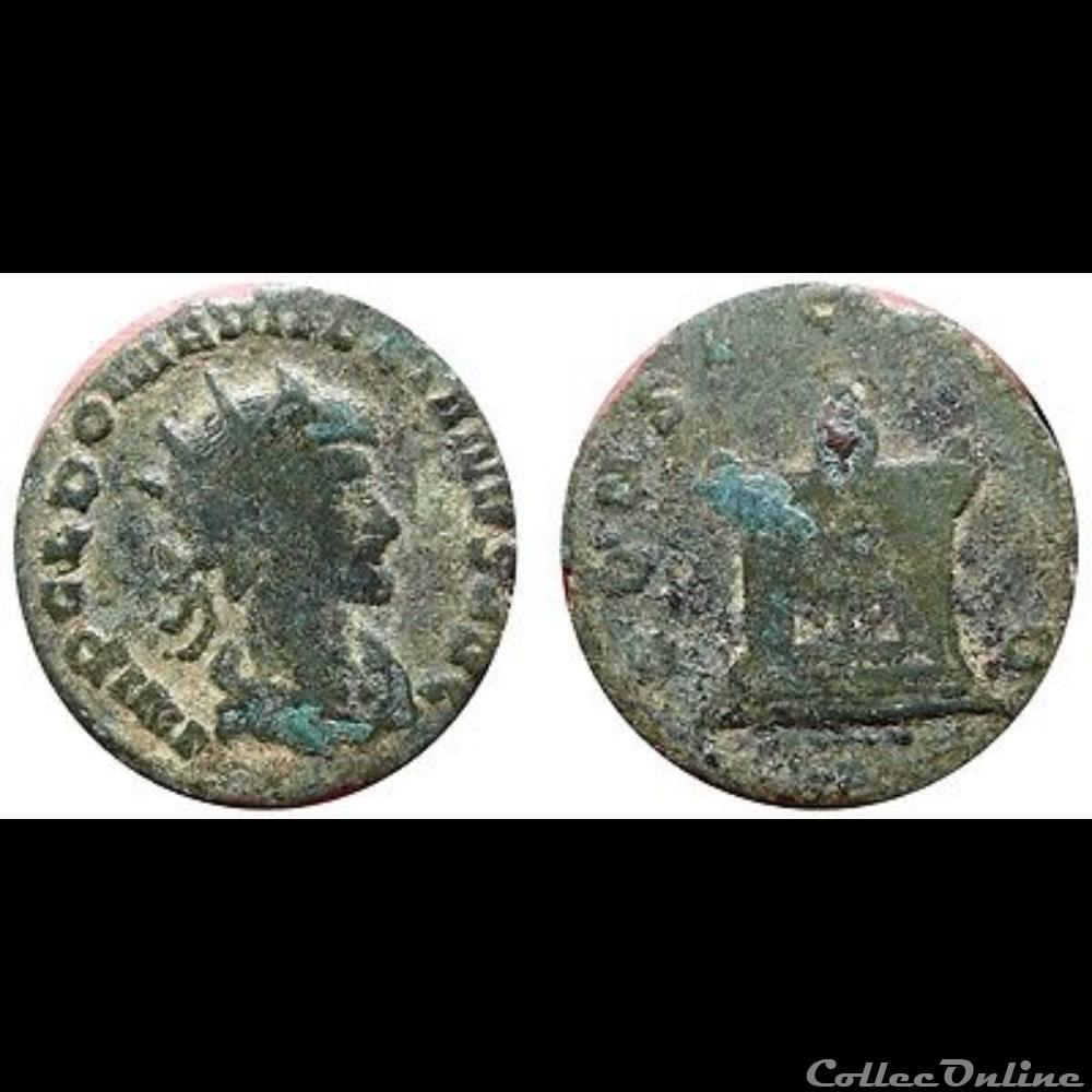 Aurelian - Autel reverse monnaies antiques romaines imperiales et republicaines aurelian autel reverse