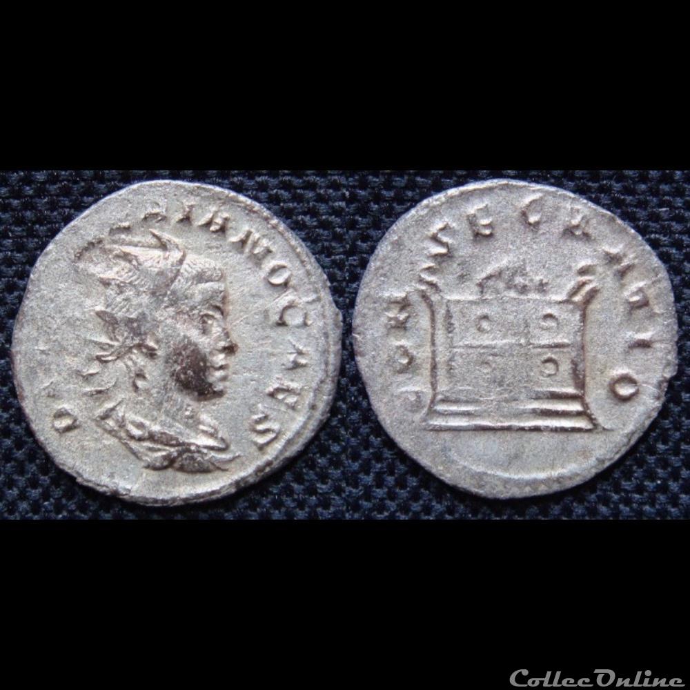 Divus Valerianvs II monnaie antique romaine divus valerianvs ii