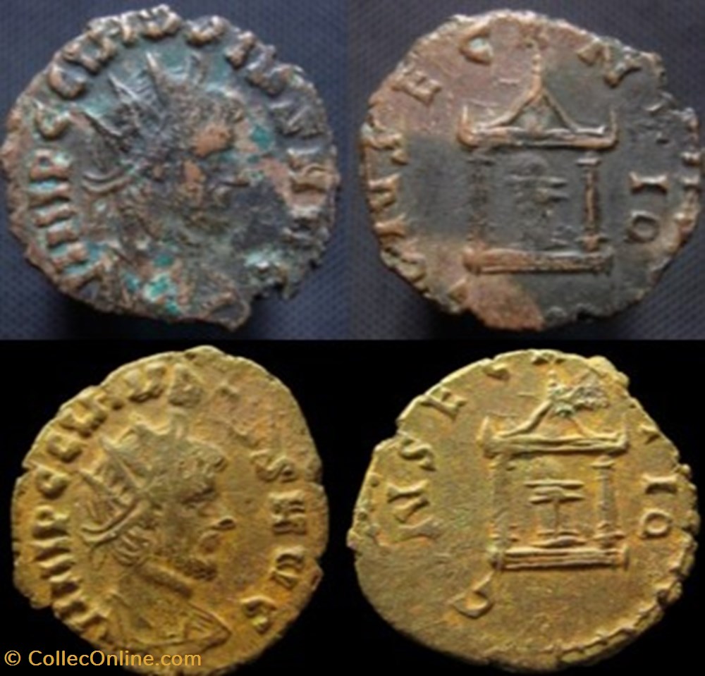monnaies antiques romaines imperiales et republicaines claudius imitation hybride