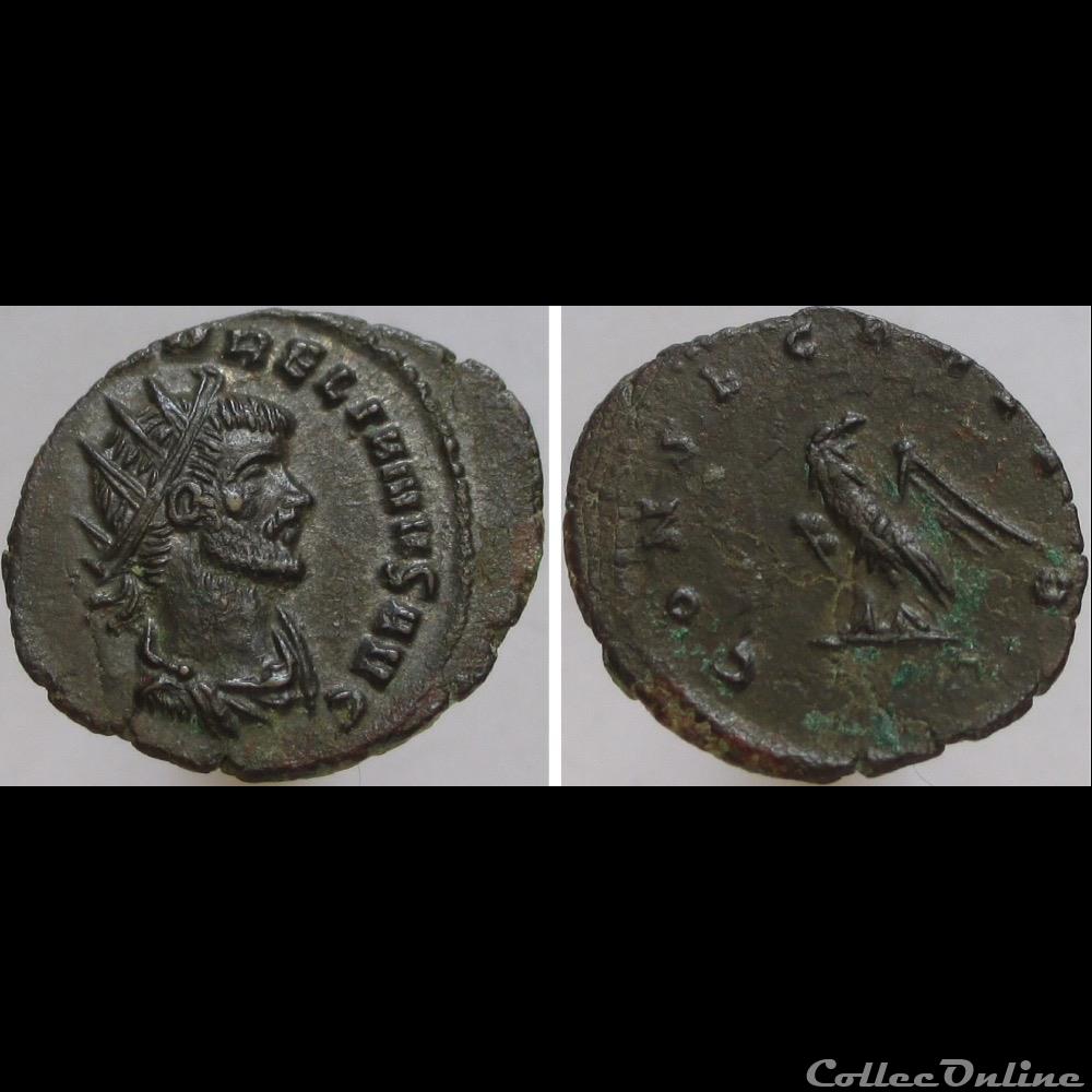 Aurelian - Eagle reverse monnaie antique romaine aurelian eagle reverse