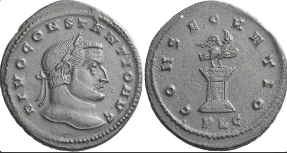 Divus Constantius monnaies antiques romaines imperiales et republicaines divus constantius