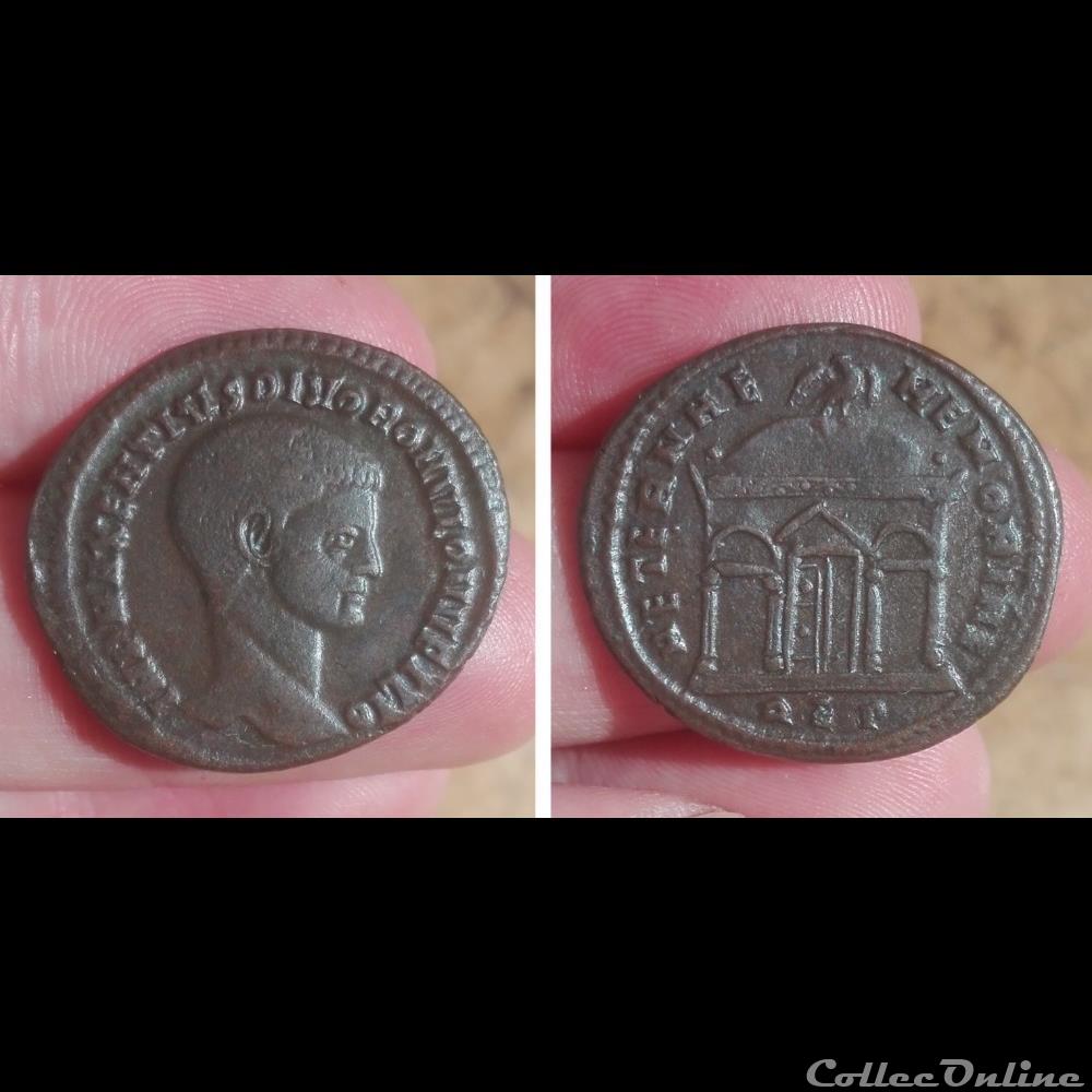 Divus Romulus 2 monnaies antiques a romaines imperiales et republicaines divus romulus