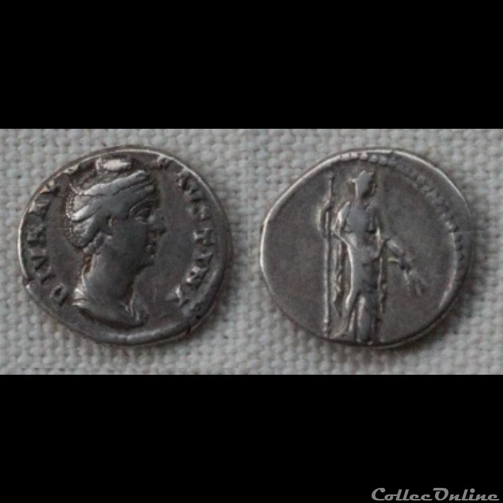 Diva Favstina I monnaies antiques romaines imperiales et republicaines diva favstina i