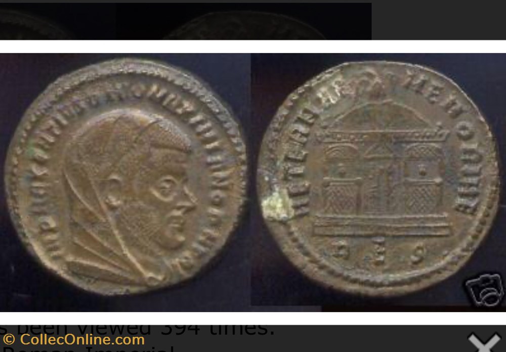 Divus Maximianus monnaies antiques romaines imperiales et republicaines divus maximianus