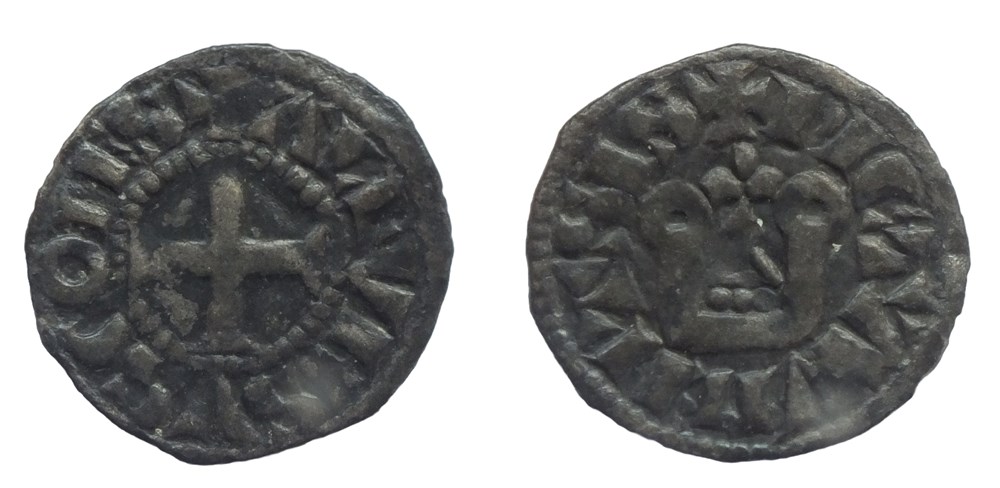 monnaies europe medievale feodales alphonse de france obole
