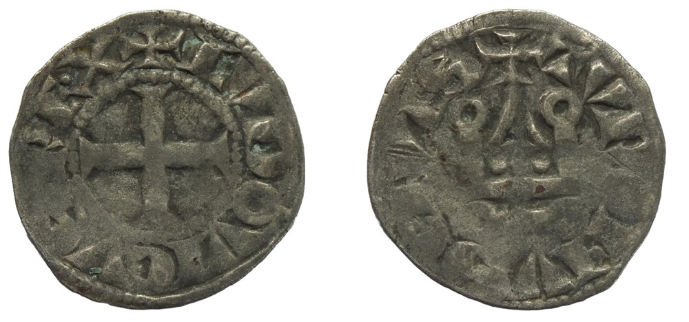 monnaies europe medievale a france royales louis ix denier tournois