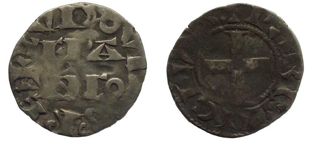 monnaies europe medievale france royales louis vii denier parisis 2eme type