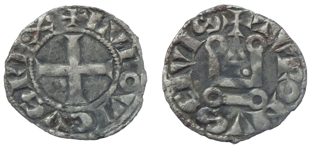monnaies europe medievale a france royales louis ix denier tournois