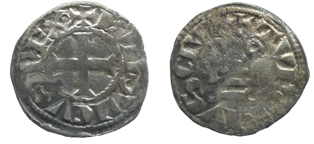 monnaies europe medievale a france royales louis viii denier tournois