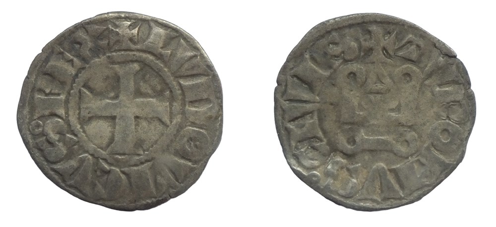 monnaies europe medievale a france royales louis ix denier tournois