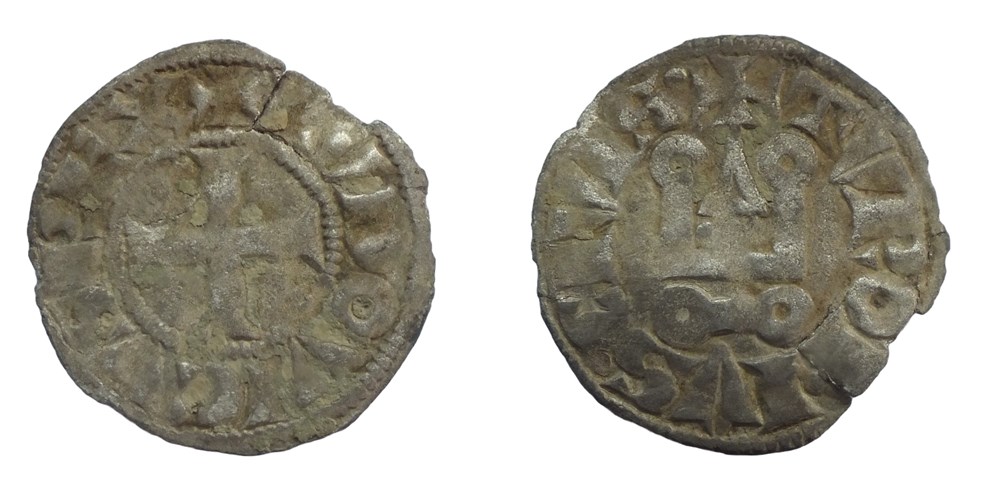 monnaies europe medievale a france royales louis ix denier tournois
