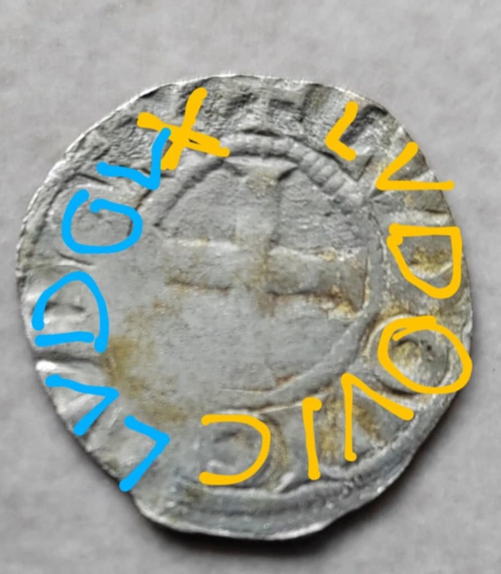 monnaies europe medievale a france royales louis ix denier tournois