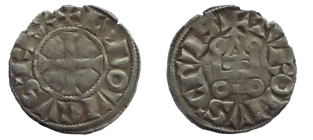 monnaies europe medievale a france royales louis ix denier tournois
