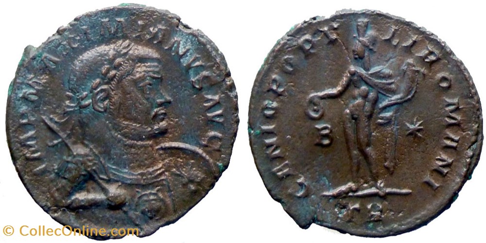 monnaies antiques romaines imperiales et republicaines maximianus i follis trier