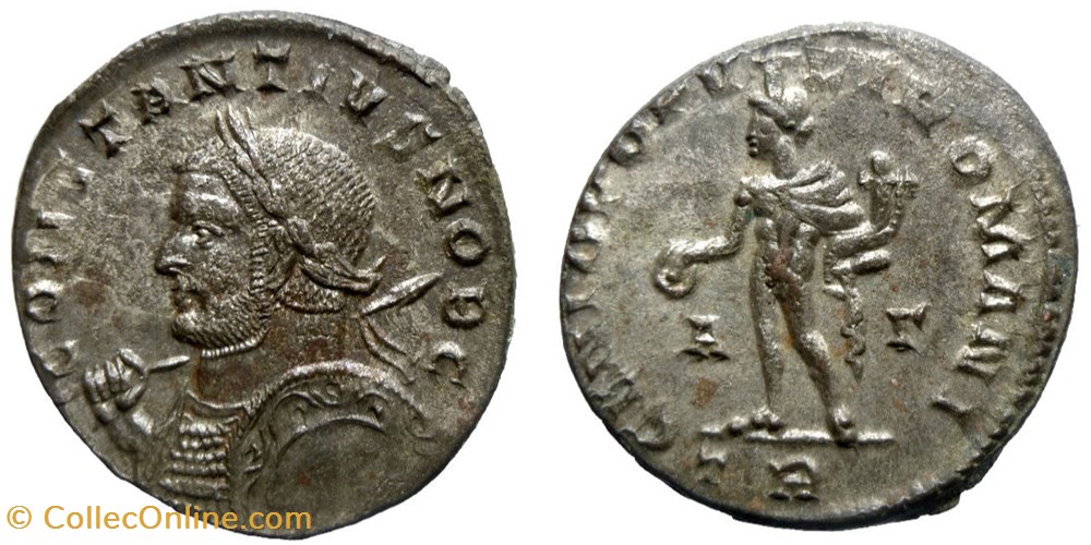 Constantius I - Follis - Trier monnaies antiques av jc ap romaines republicaines imperiales constantius i follis trier