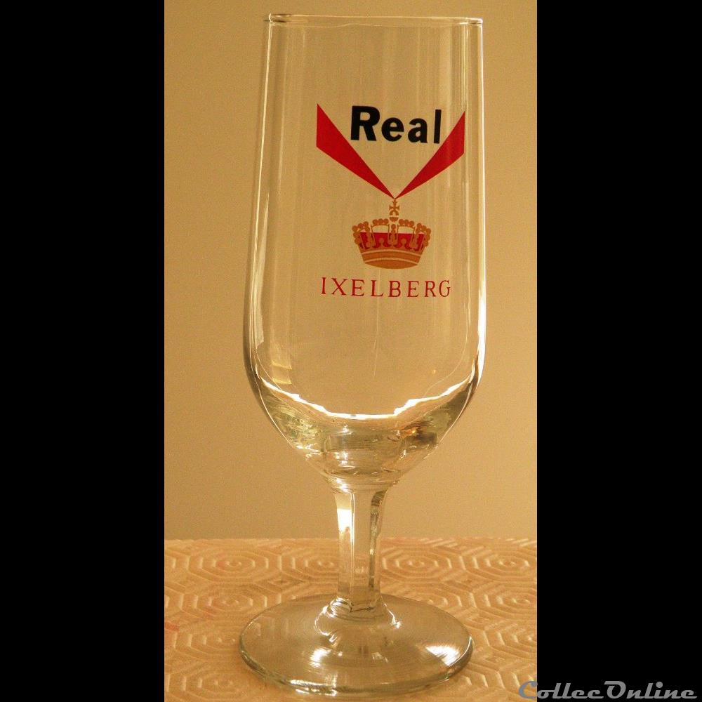 REAL IXELBERG bistrot alimentation verre biere real ixelberg