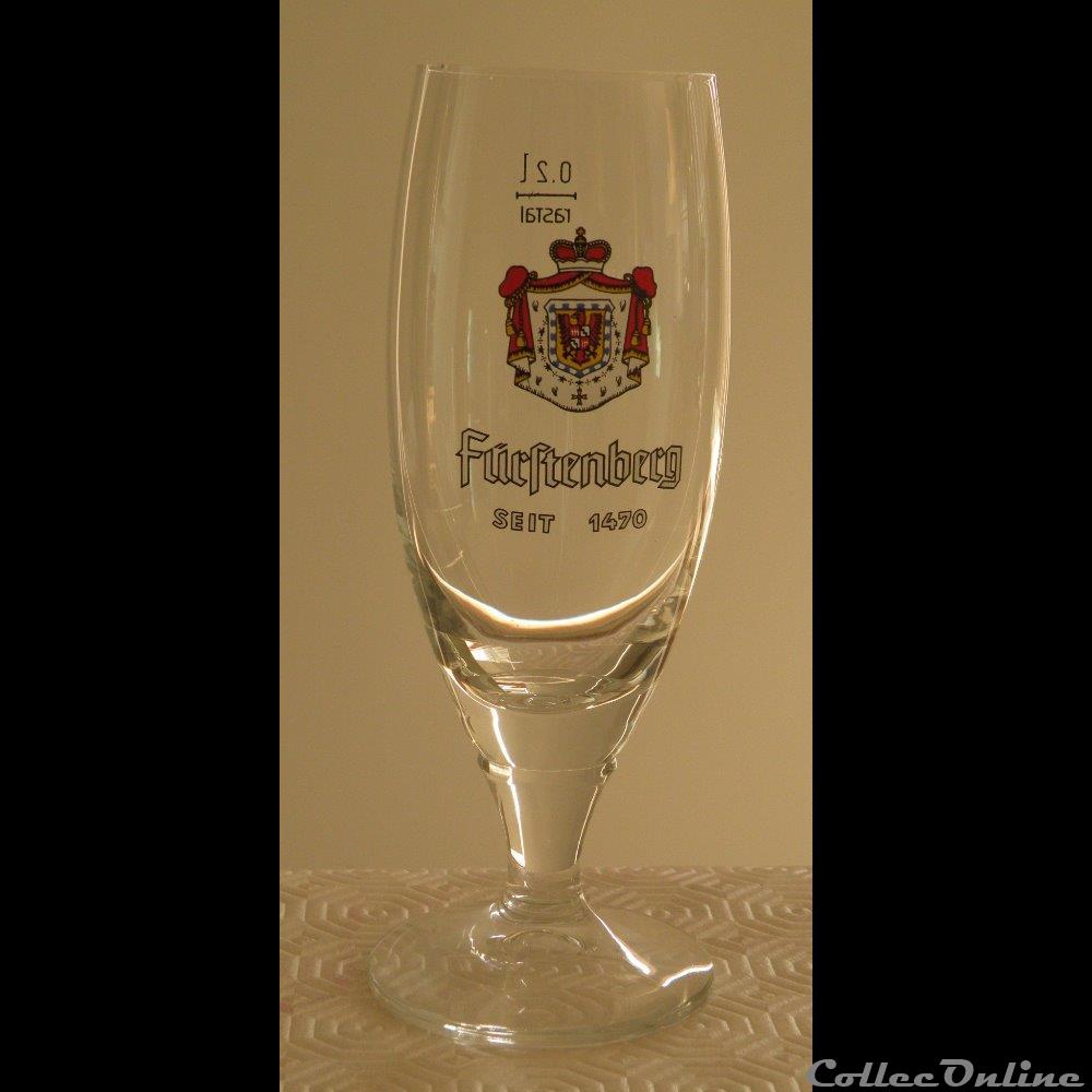 FURFTENBERG 1470 bistrot alimentation verre biere furftenberg 1470