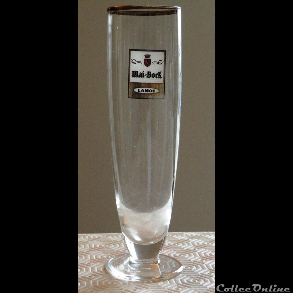 LAMOT MAI-BOCK bistrot alimentation verre biere lamot mai bock