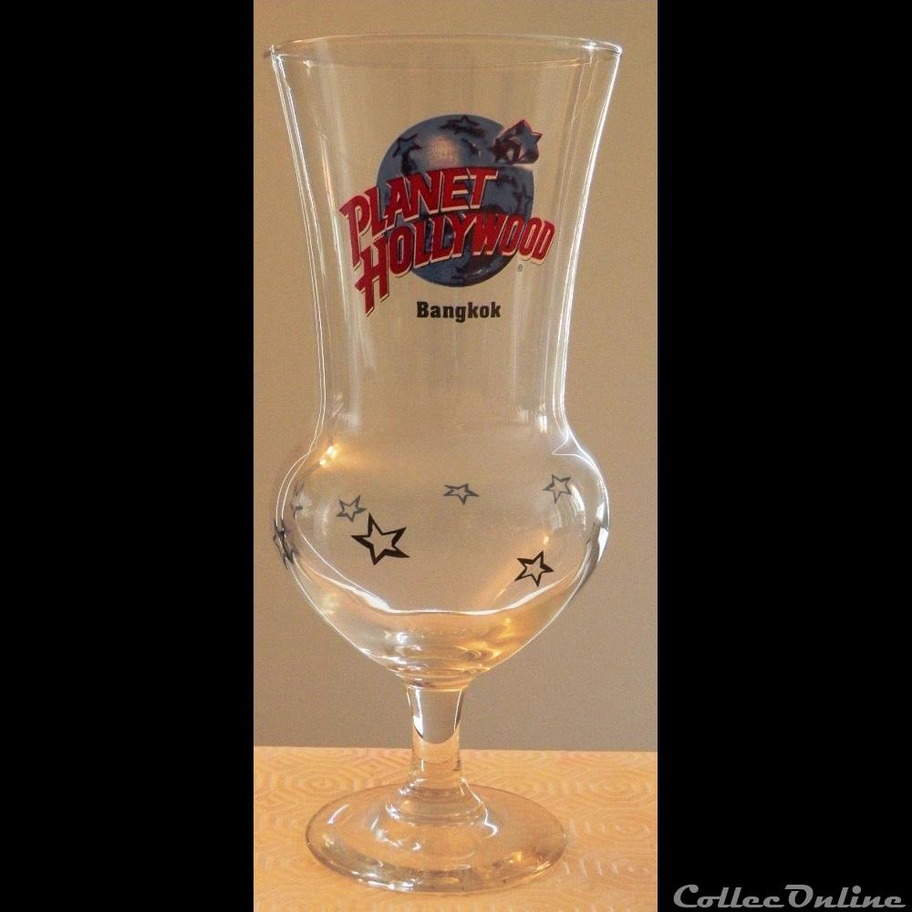 PLANET HOLLIWOOD BANGKOK bistrot alimentation verre biere planet holliwood bangkok