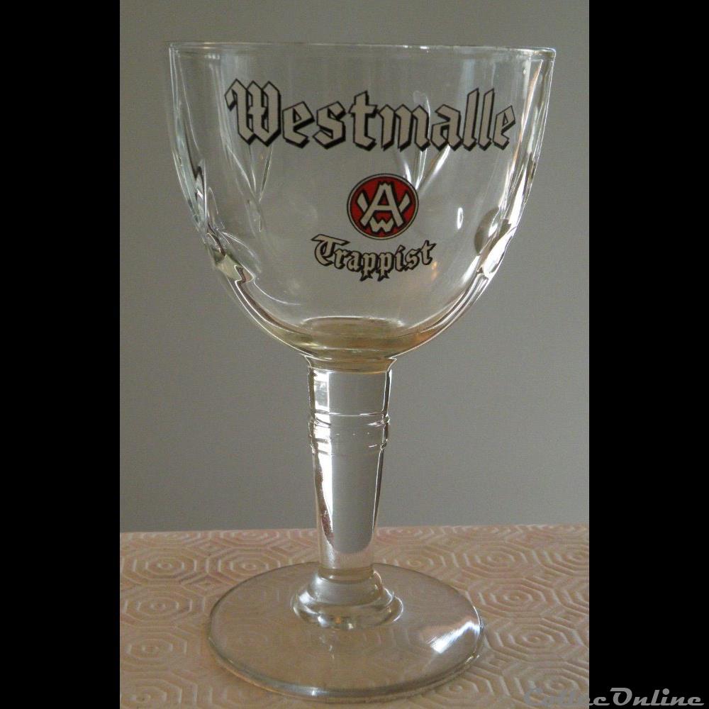 WESTMALLE TRAPPIST bistrot alimentation verre biere westmalle trappist