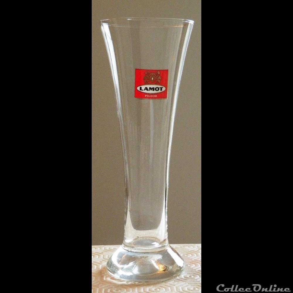 LAMOT PILSOR bistrot alimentation verre biere lamot pilsor