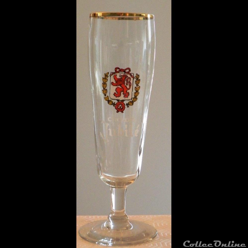 CROWN JUBILE bistrot alimentation verre biere crown jubile