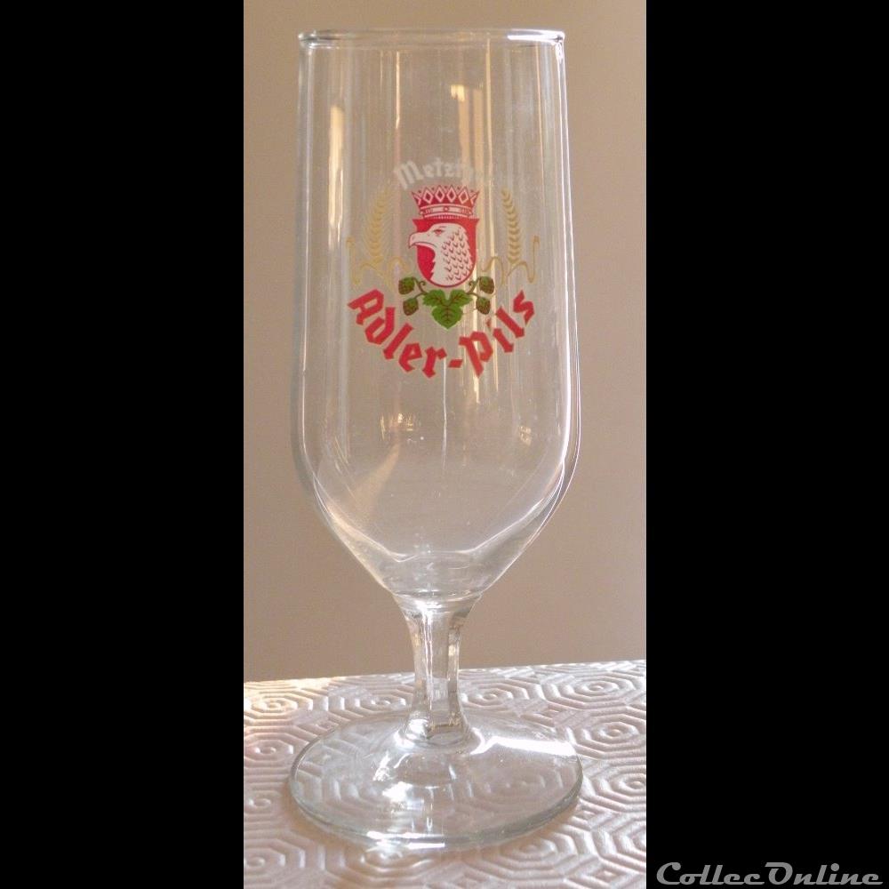 ADLER-PILS bistrot alimentation verre biere adler pils