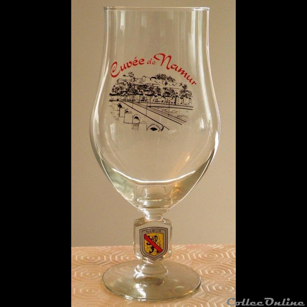CUVEE DE NAMUR bistrot alimentation verre biere cuvee de namur