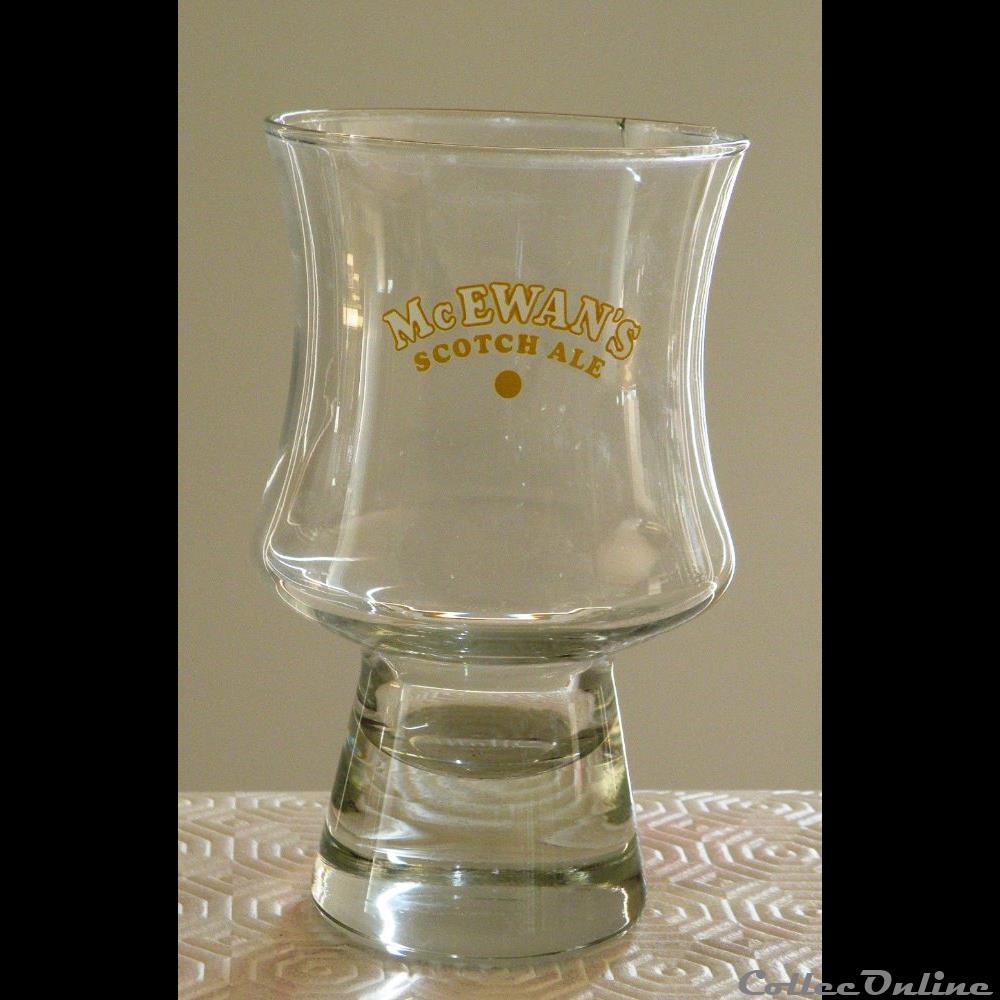Mc. EWAN'S SCOTCH ALE bistrot alimentation verre biere mc ewas scotch ale
