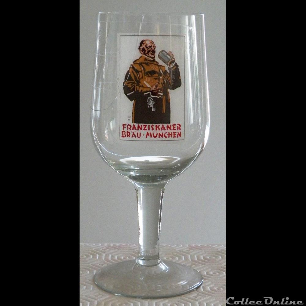 FRANZISKANER BRAU MUNCHEN bistrot alimentation verre biere franziskaner brau munchen