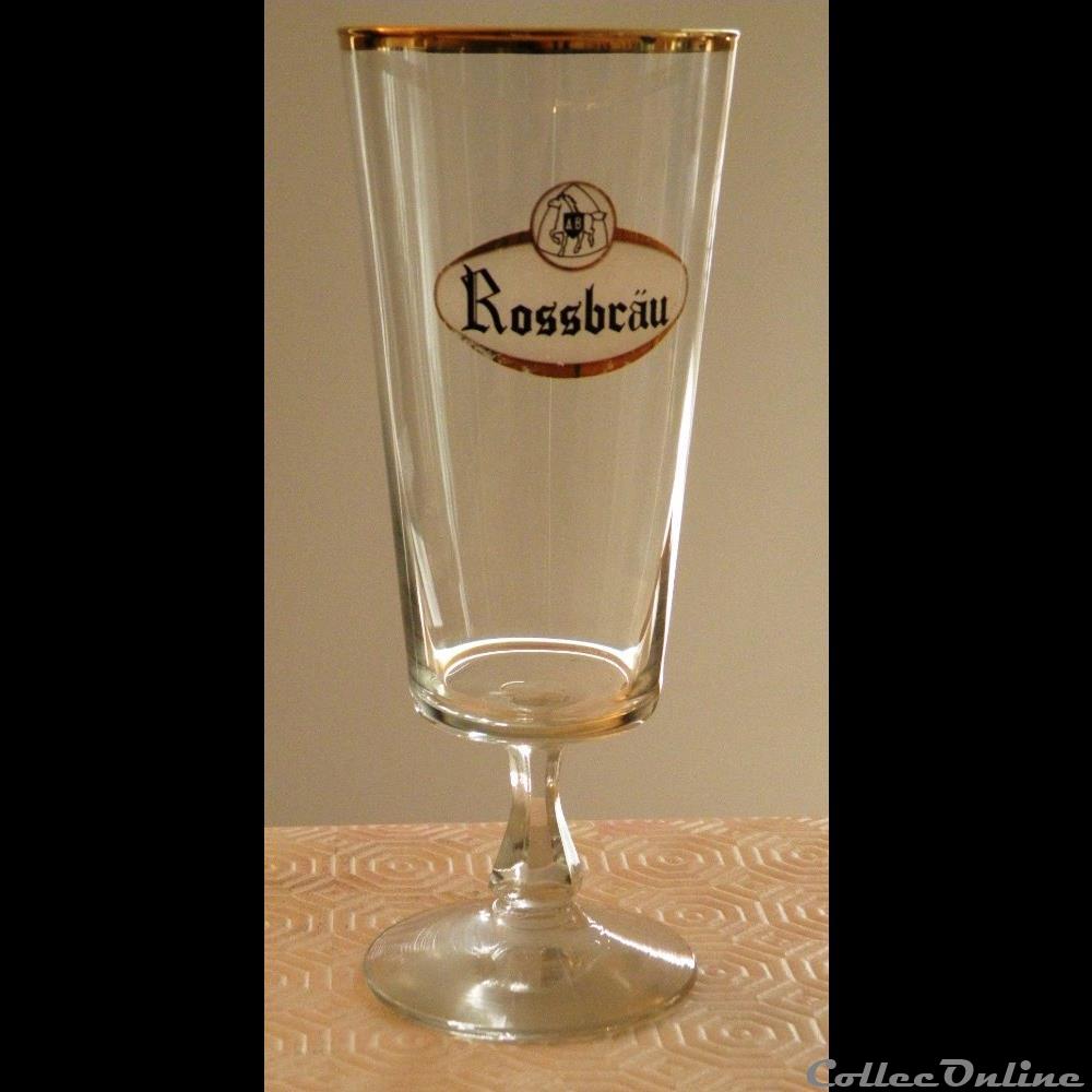 ROSSBRAU 3 bistrot alimentation verre biere rossbrau 3